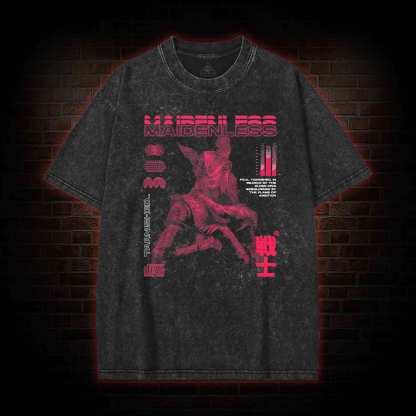 Maidenless Warrior Washed T-shirt