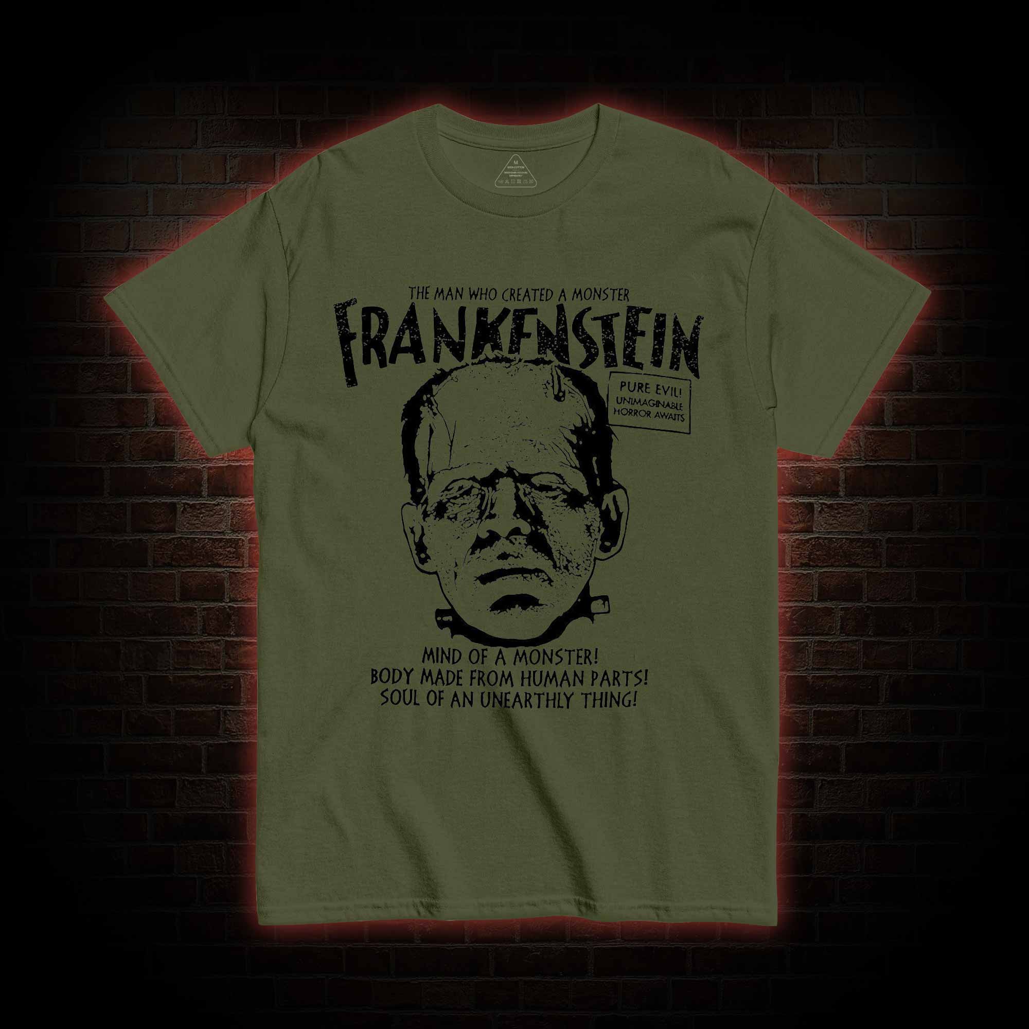 The Man Who Create a Monster T-shirt