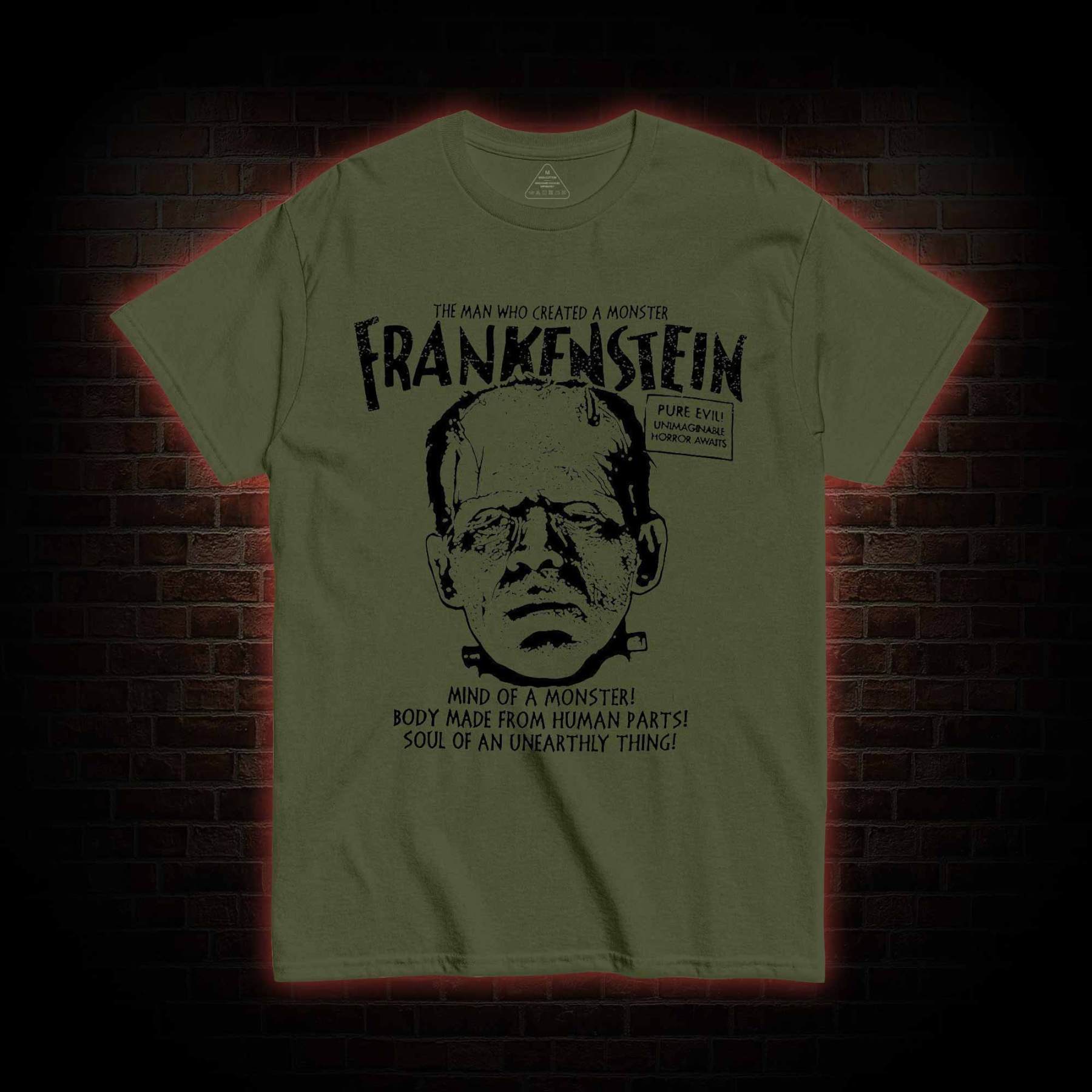 The Man Who Create a Monster T-shirt