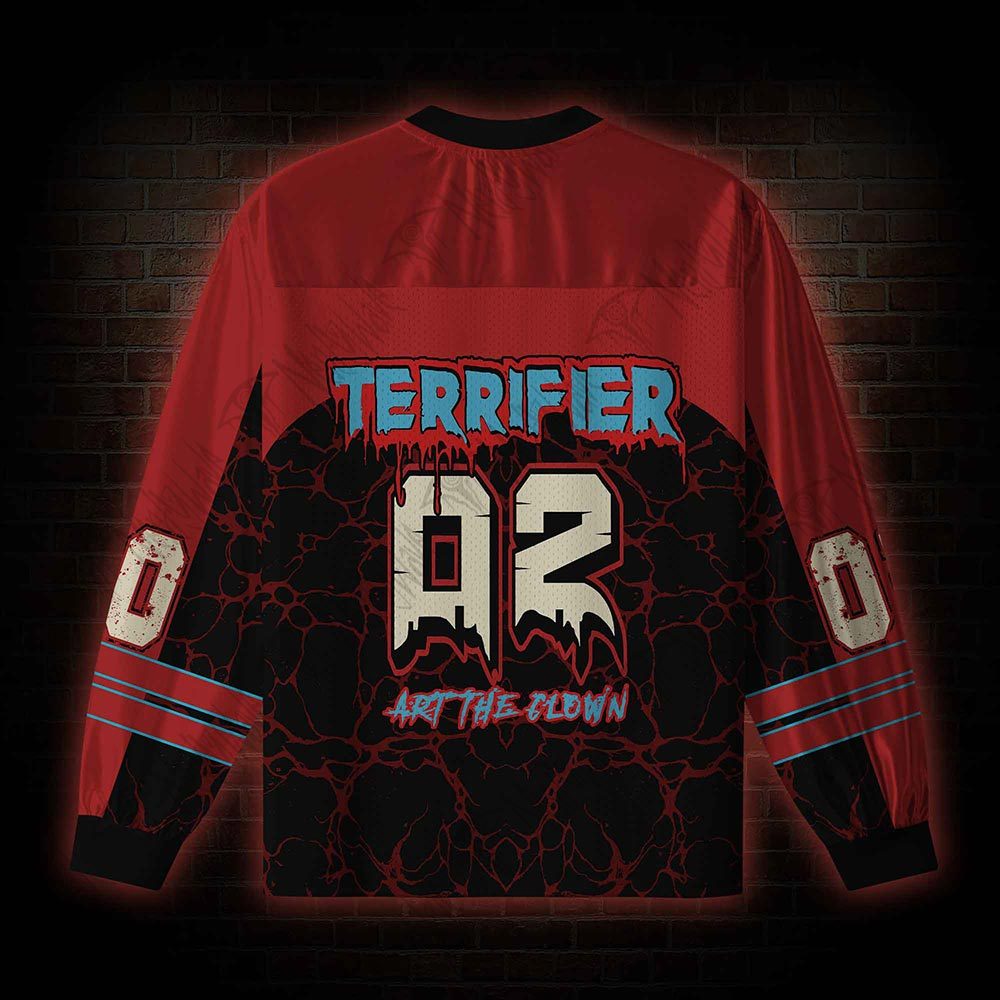 Cute But Psycho V-Neck Long Sleeve Jersey