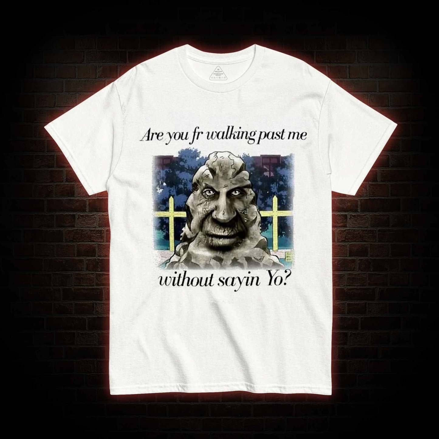 Yo Angelo Josuke Anime Meme T-shirt