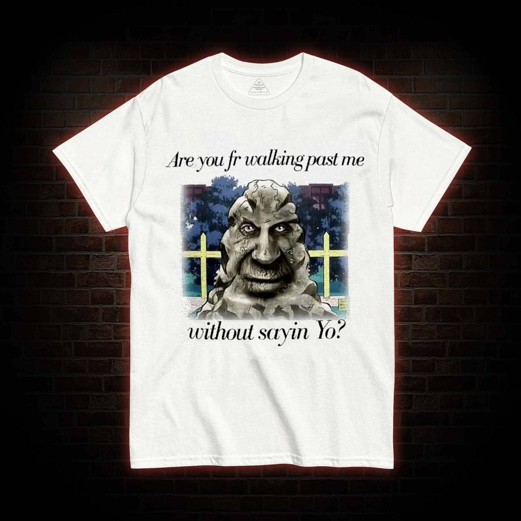 Yo Angelo Josuke Anime Meme T-shirt