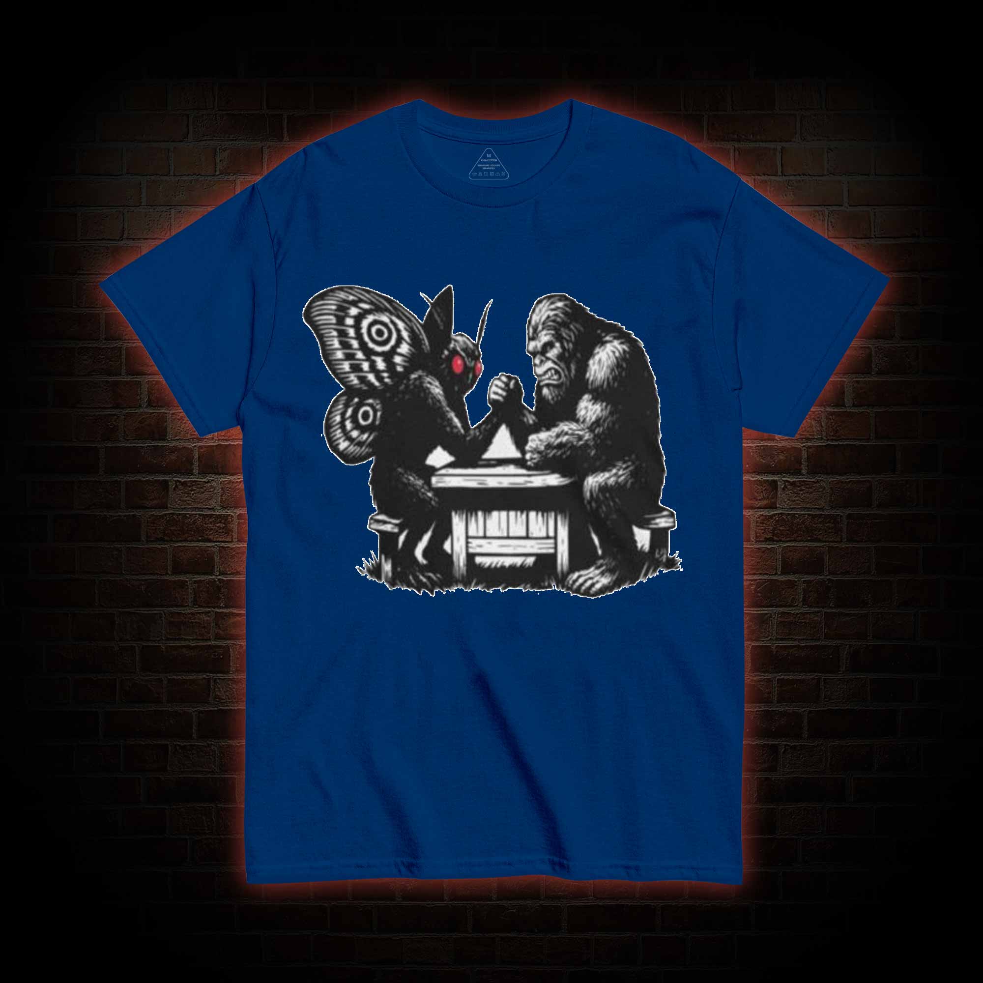 Bigfoot V Mothman T-shirt