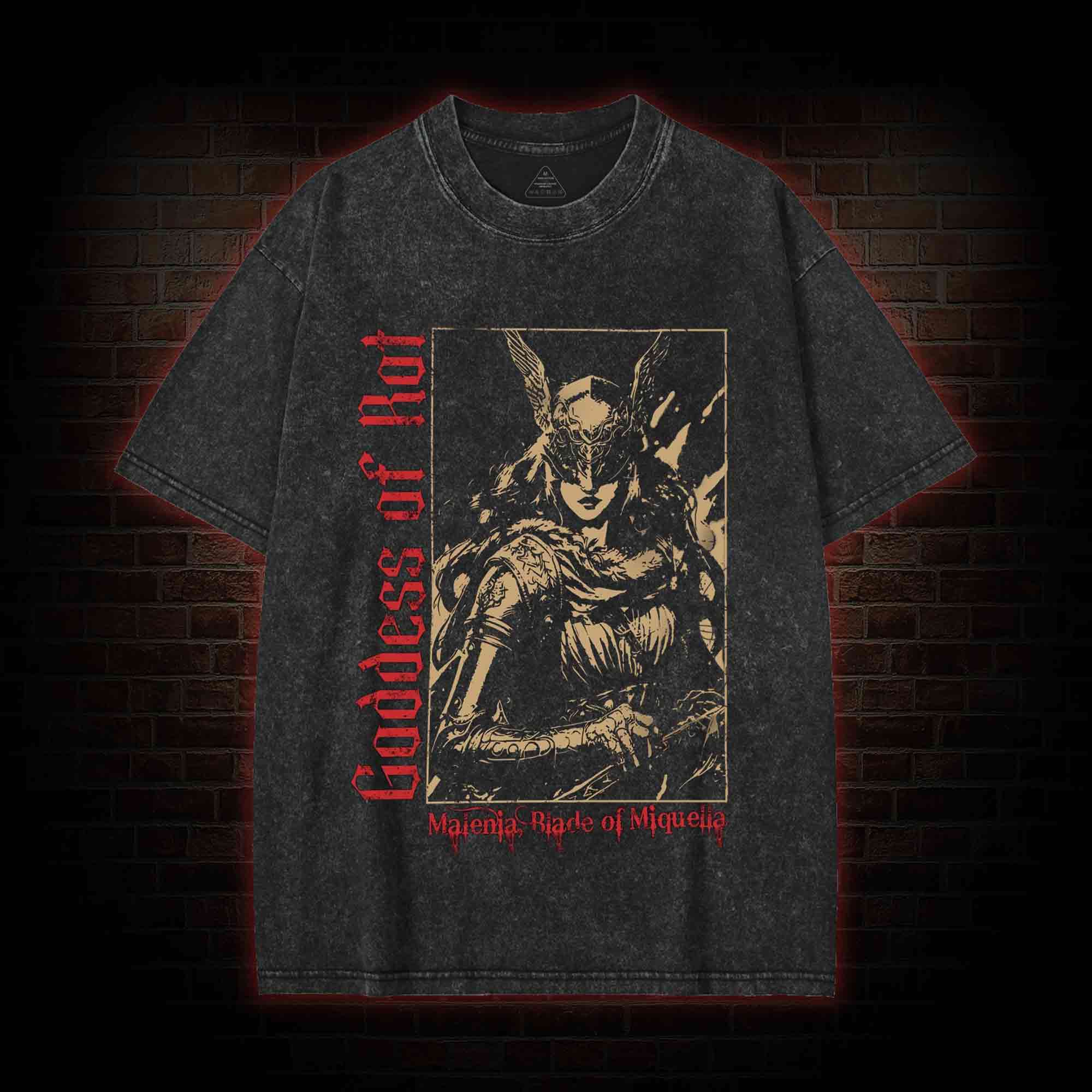Warrior Goddess Washed T-shirt