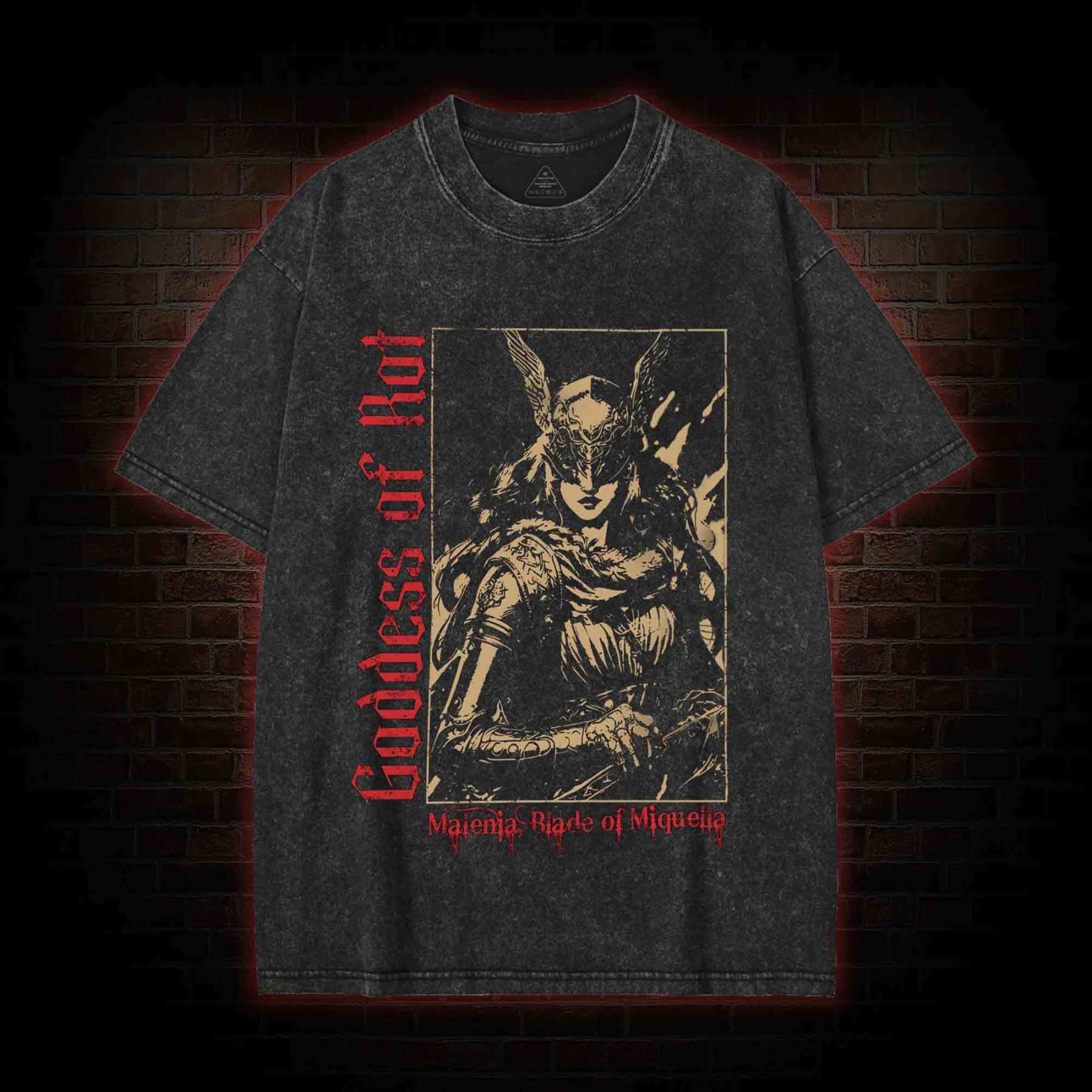Warrior Goddess Washed T-shirt
