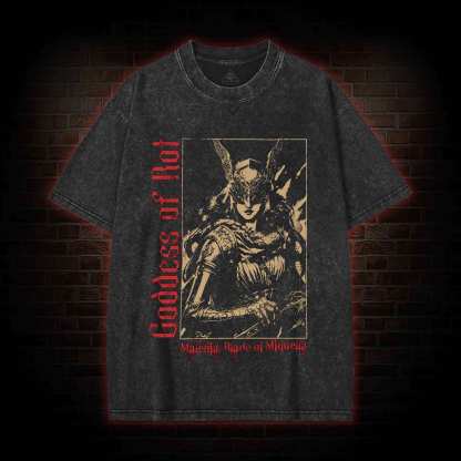 Warrior Goddess Washed T-shirt