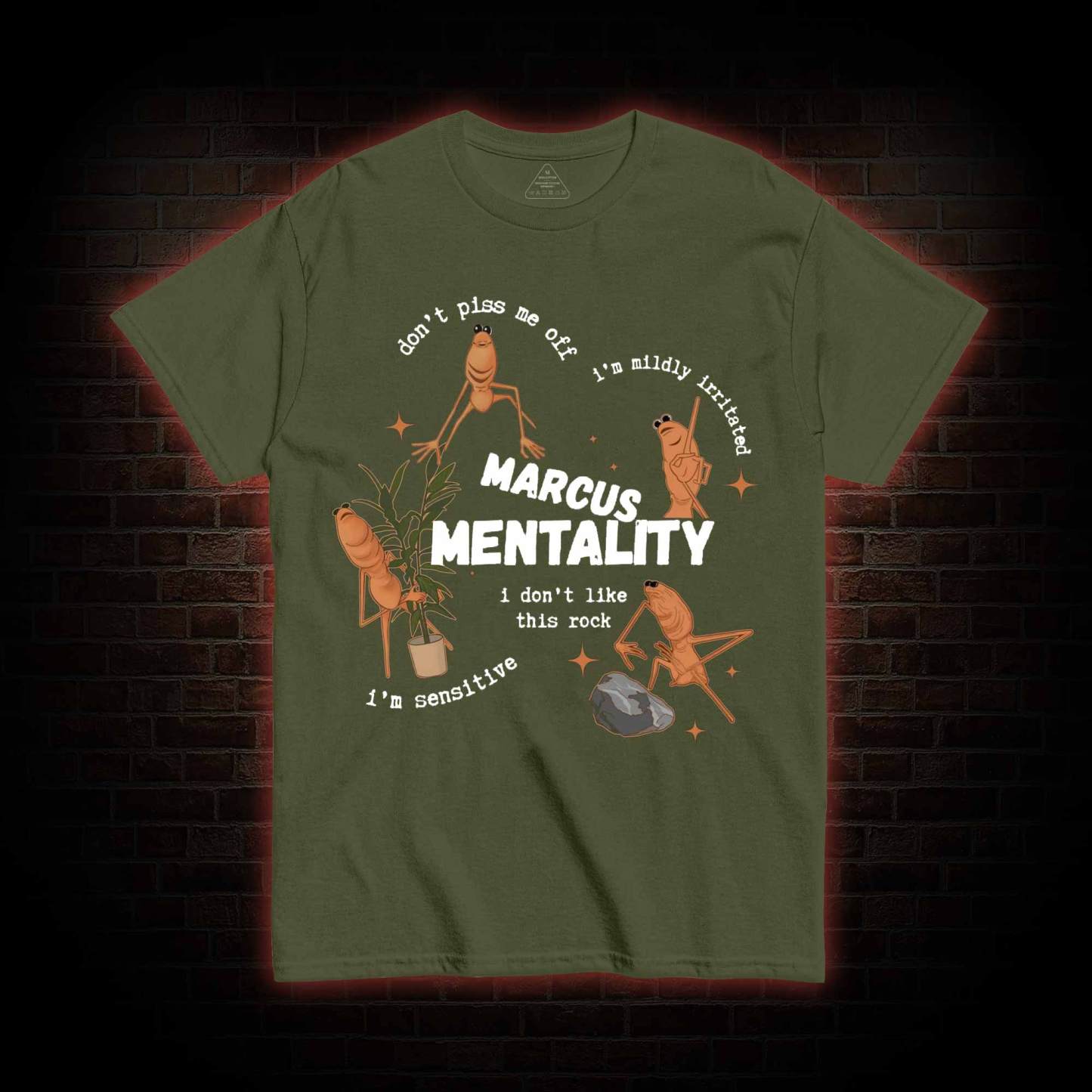 Marcus the Worm T-shirt