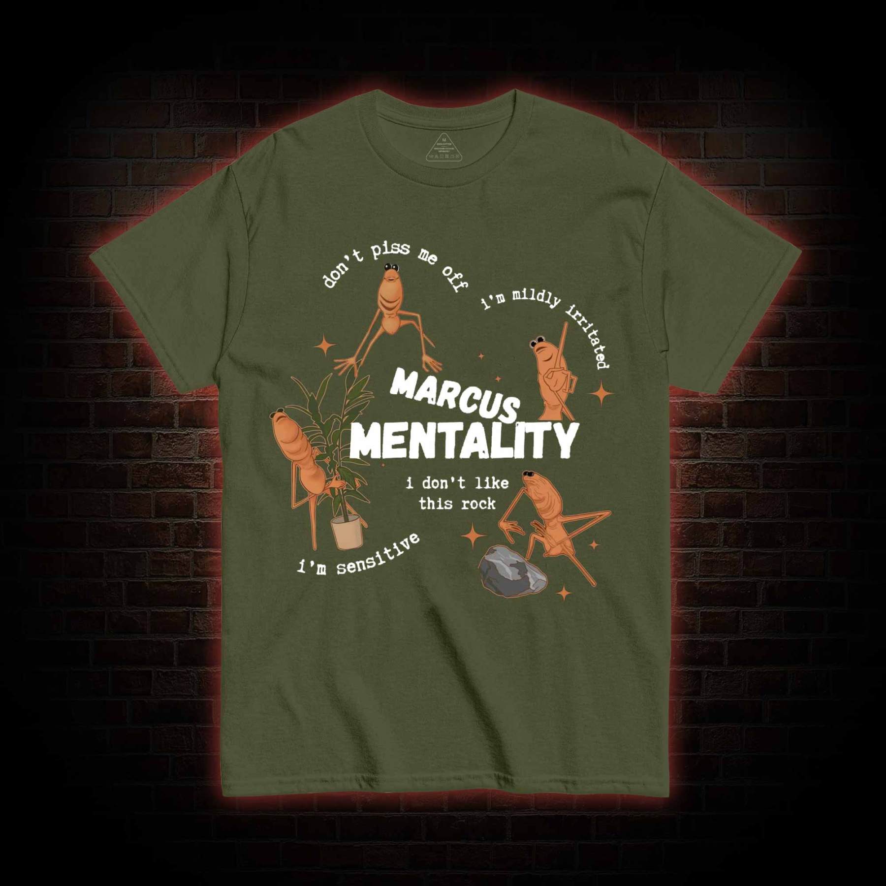 Marcus the Worm T-shirt