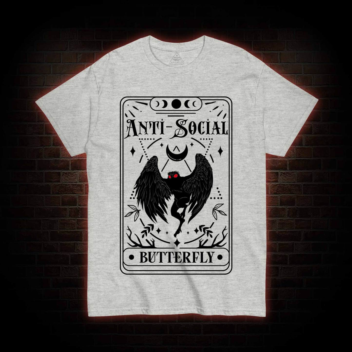 Mothman Tarot Card T-shirt