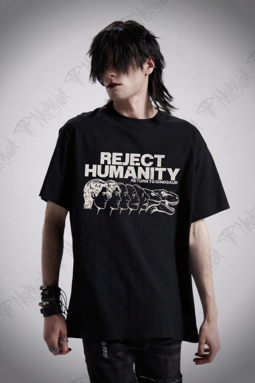 Humanity Return to Dinosaur T-shirt