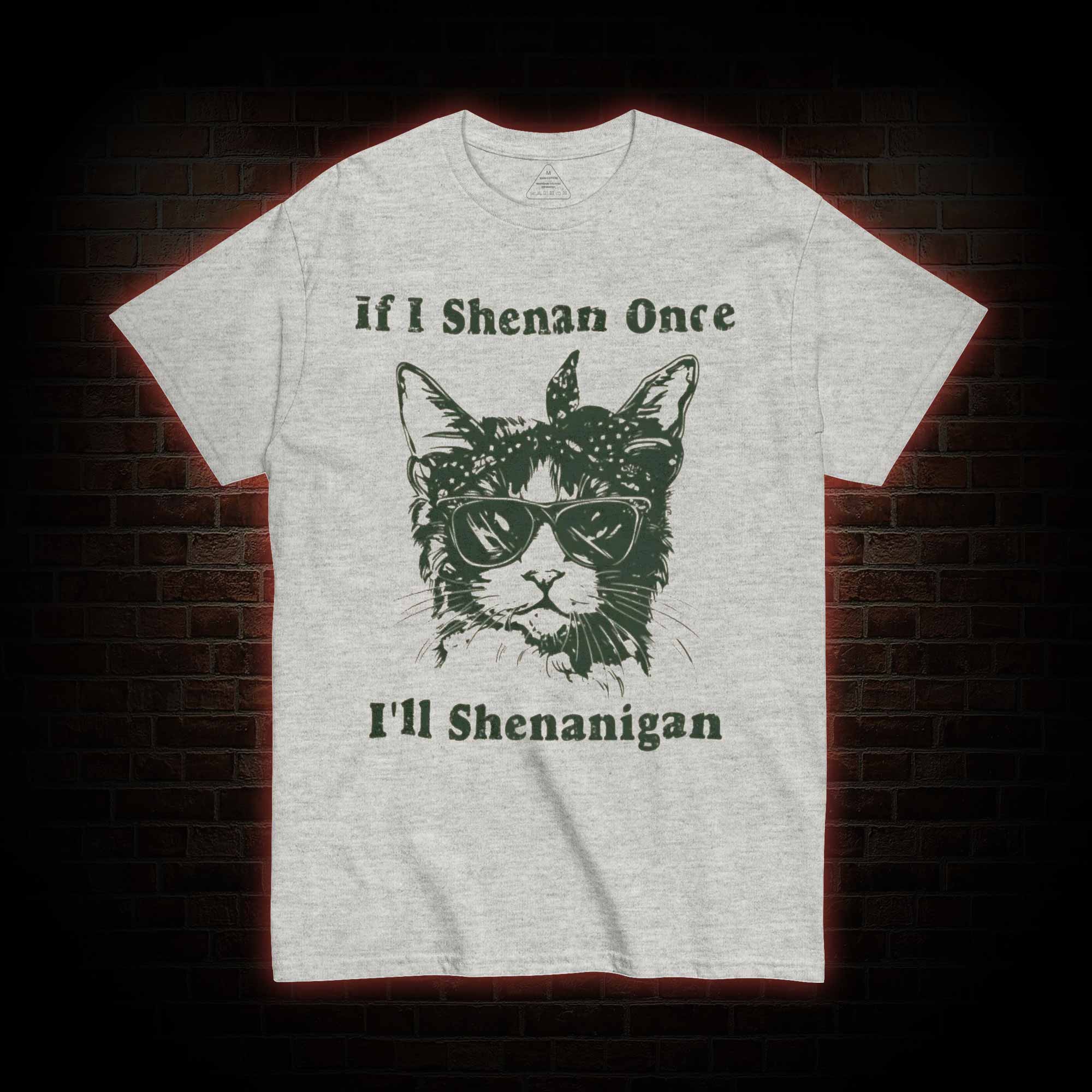 If I Shenan Once I'll Shenanigan T-shirt