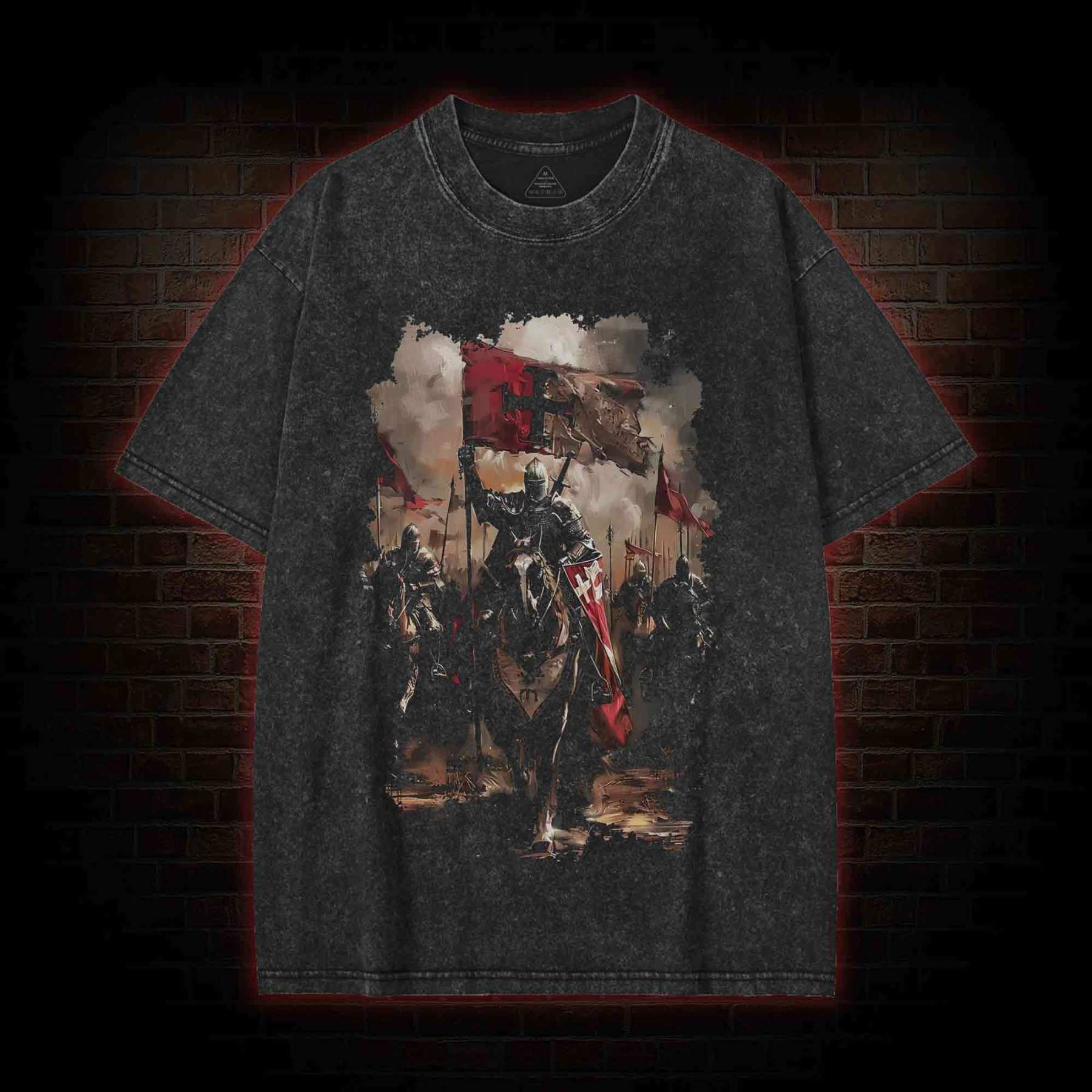 Knights Templar Washed T-shirt