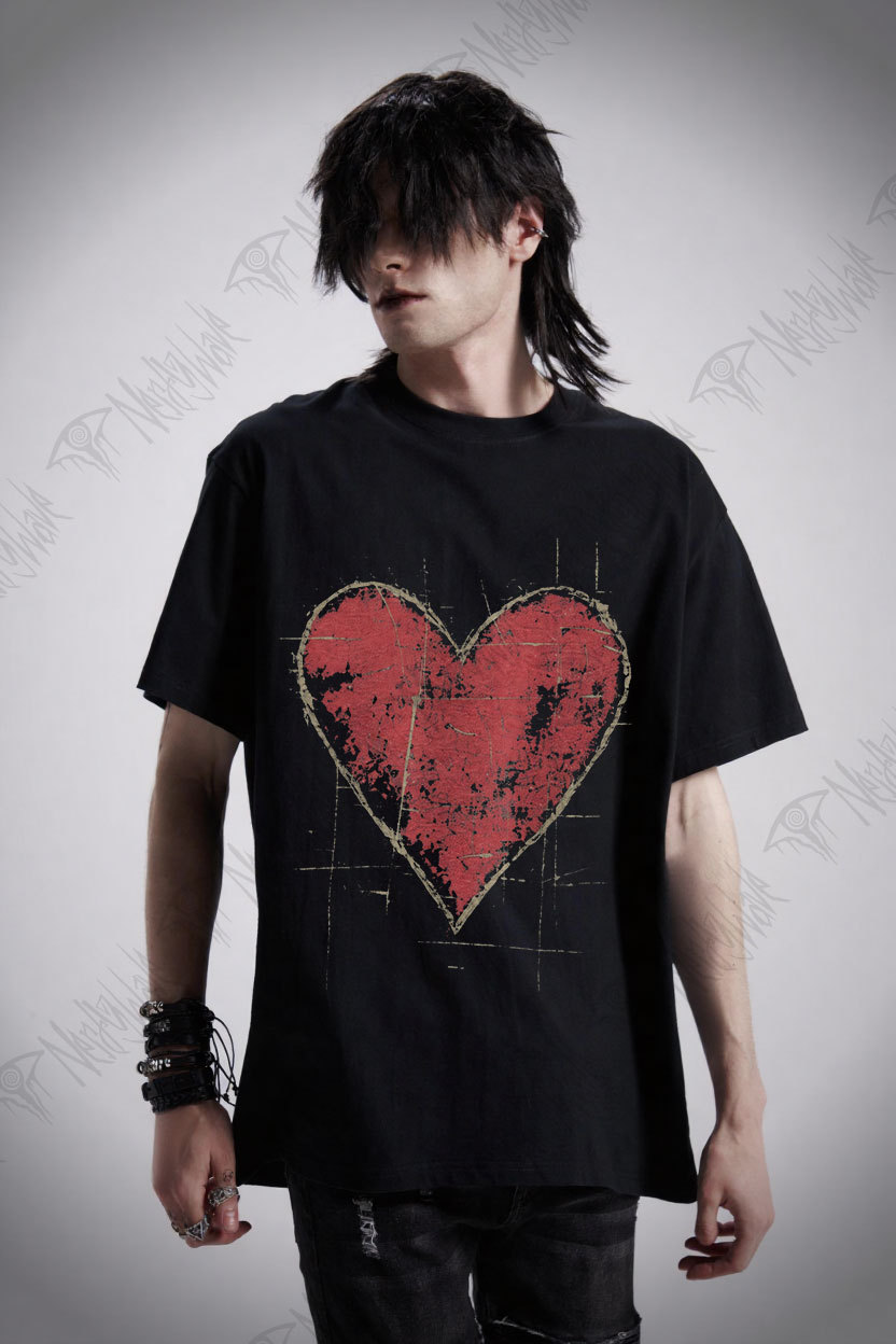 Distressed Heart T-shirt