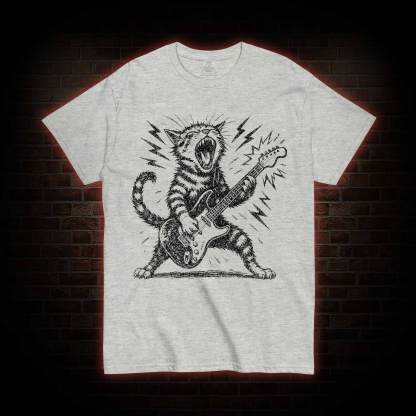 Rock and Roll Cat T-shirt