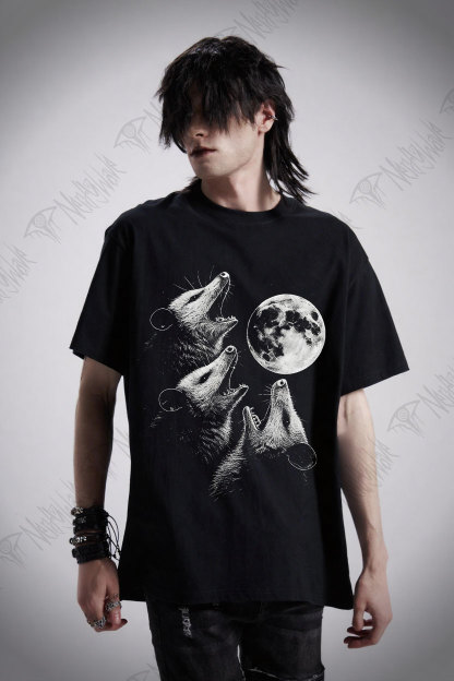 Possums Howling to Moon T-shirt