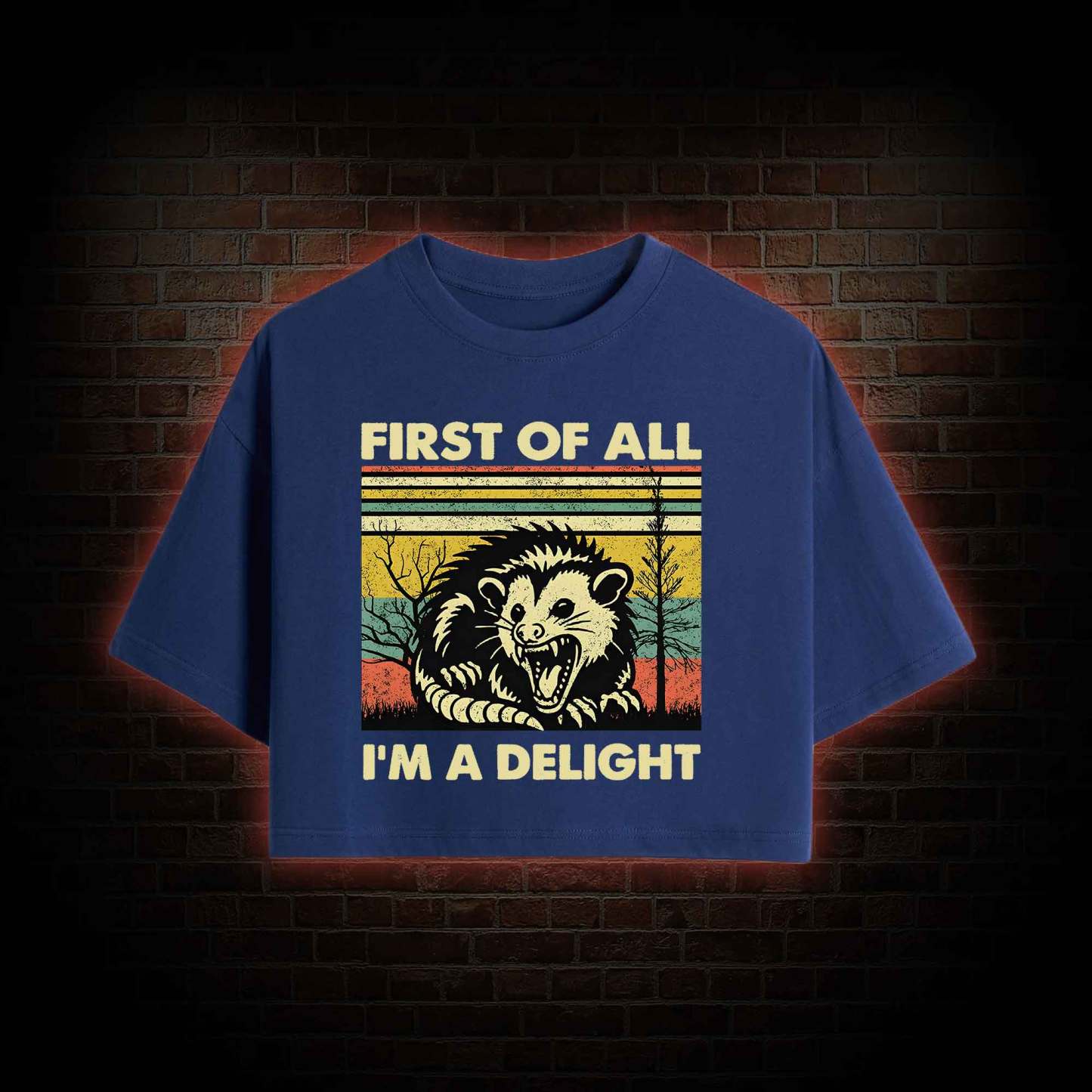 I'm A Delight Crop Top