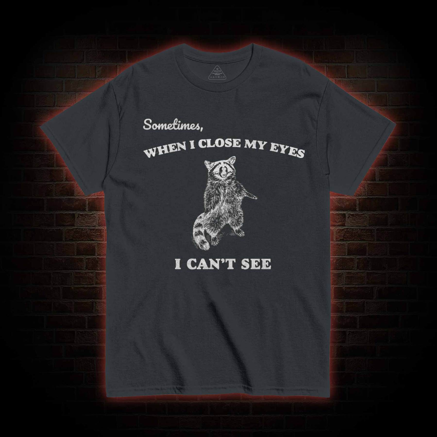 Sometimes When I Close My Eyes I Can't See T-shirt