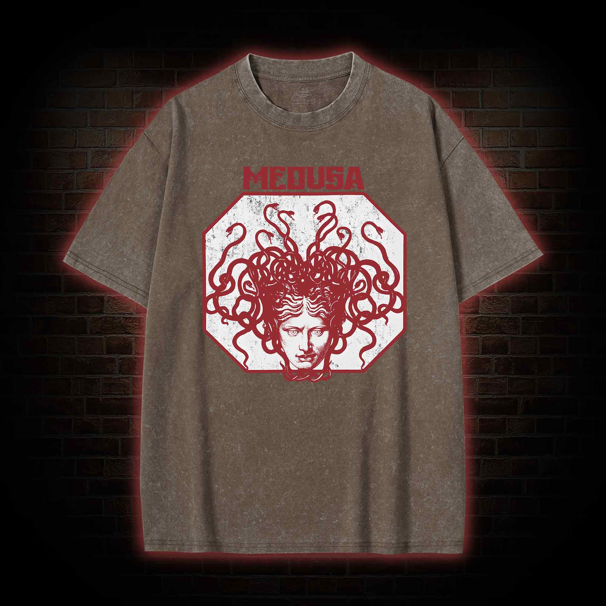 Ancient Greece Meousa Washed T-shirt