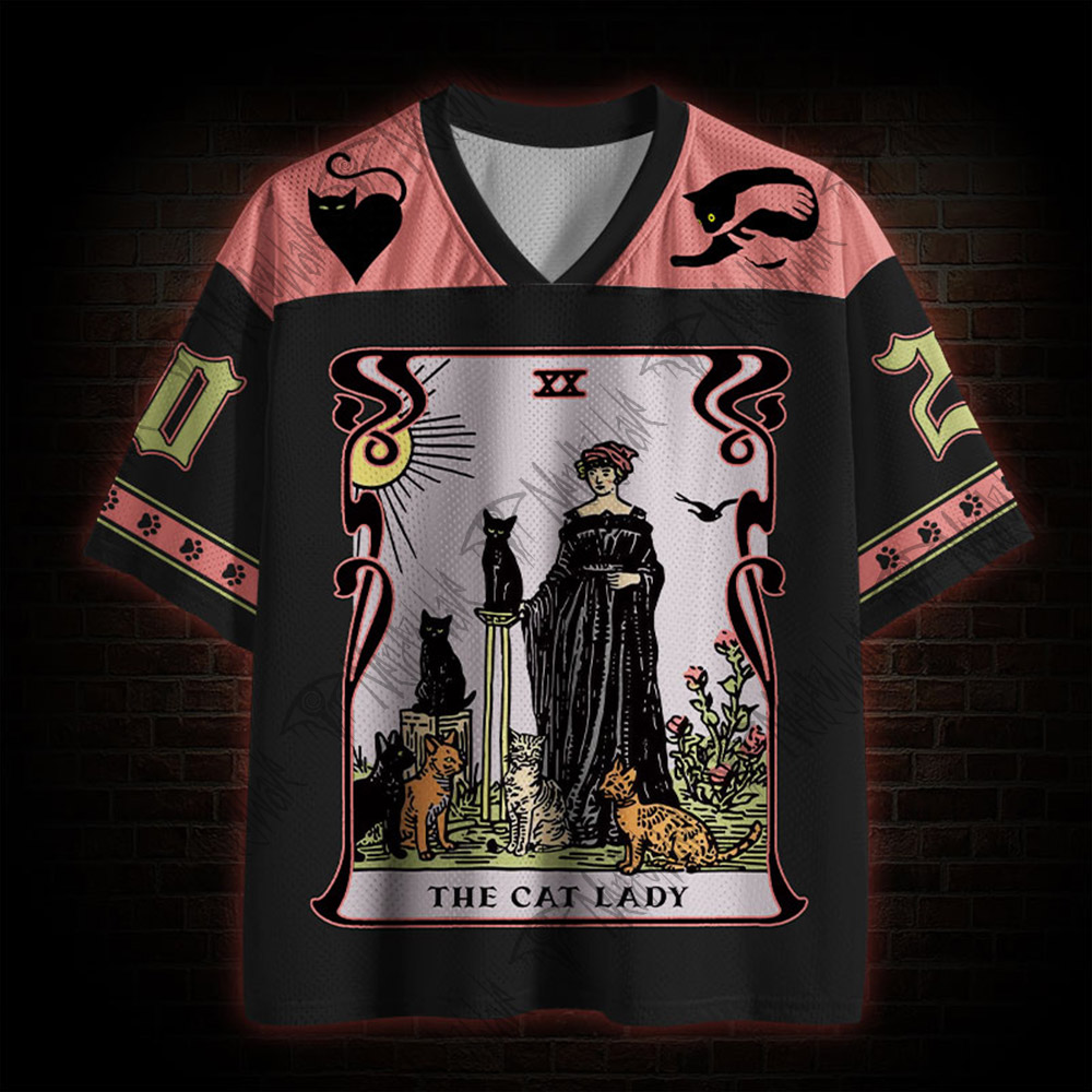 The Cat Lady Mesh Jersey
