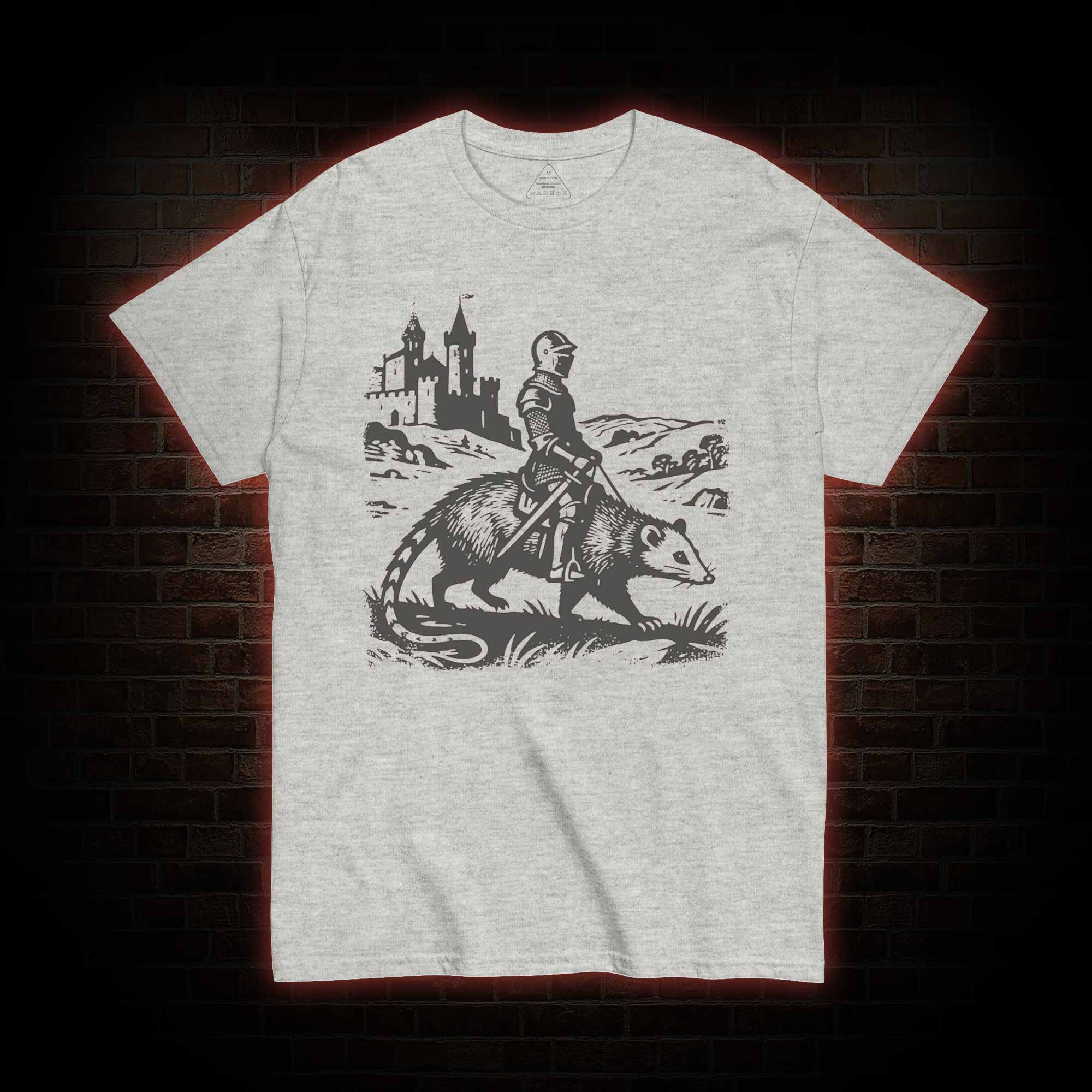 Knight Opossum T-shirt