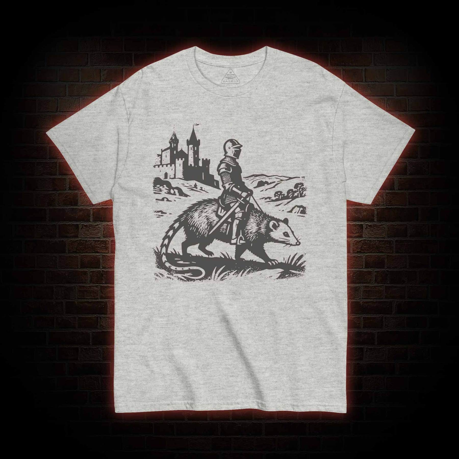 Knight Opossum T-shirt