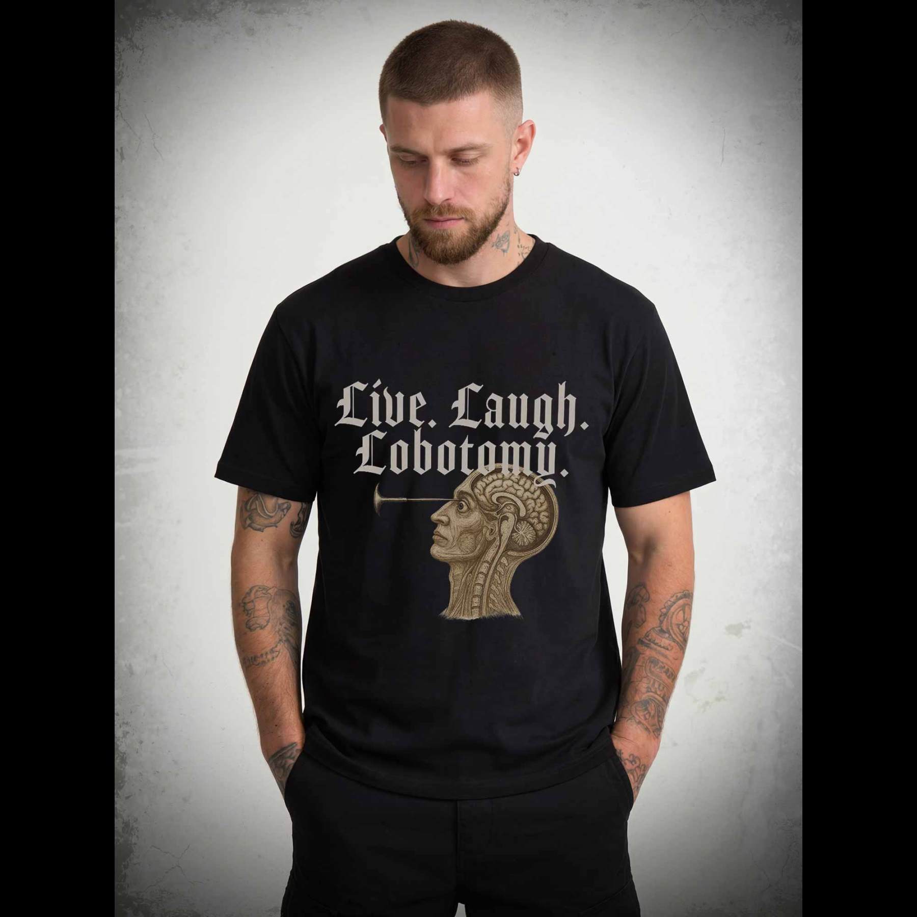 Live Laugh Lobotomy T-shirt