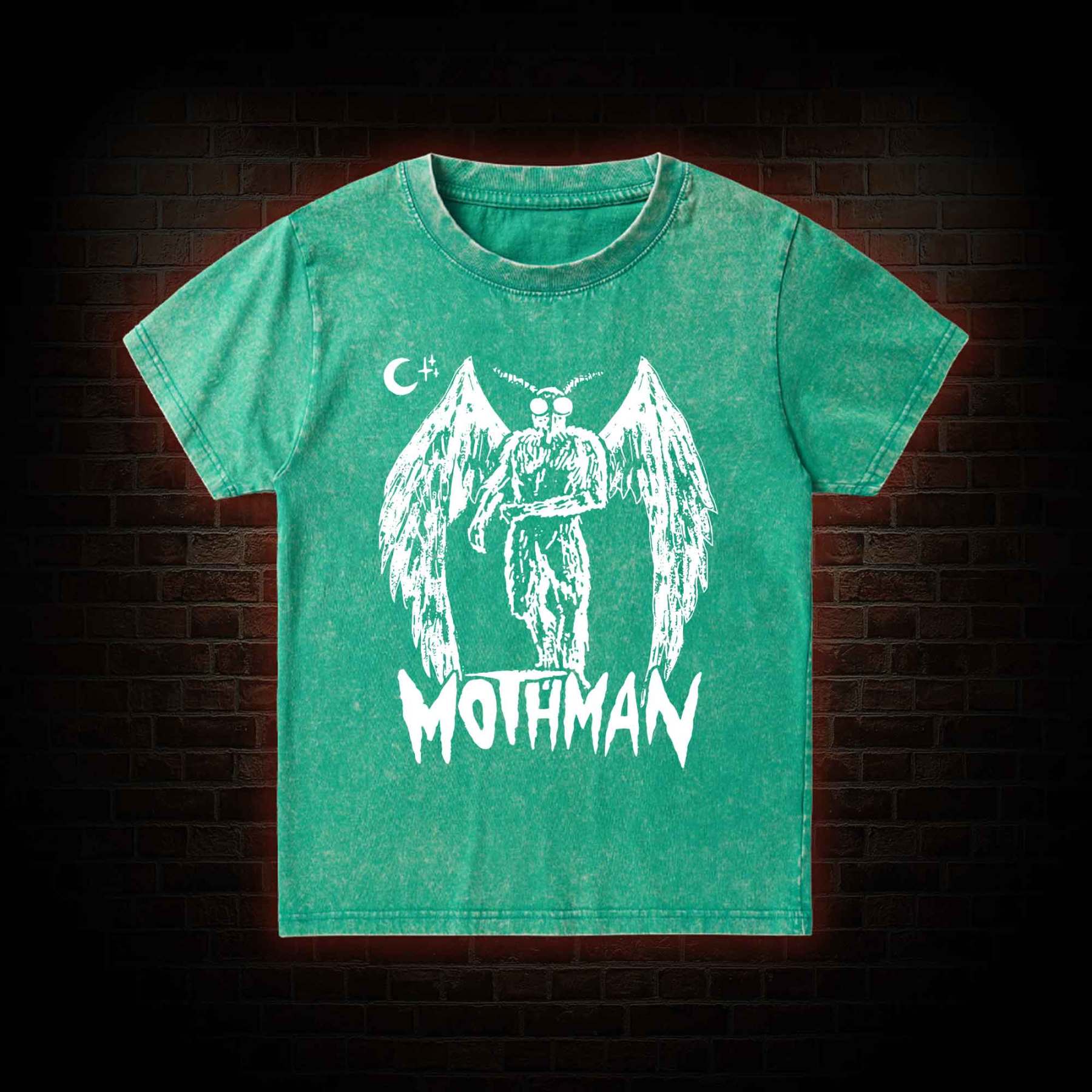 Mothman Kid Washed T-Shirt