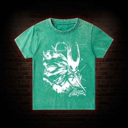 Insectoid Warrior Kid Washed T-Shirt