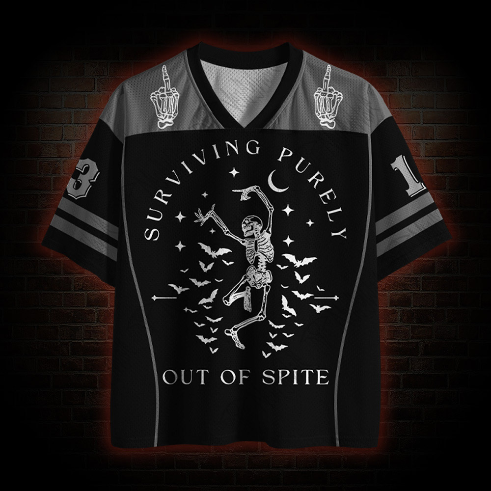 Surviving Purely Out of Spite Mesh Jersey