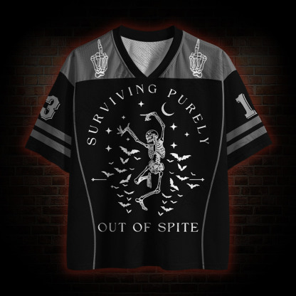 Surviving Purely Out of Spite Mesh Jersey