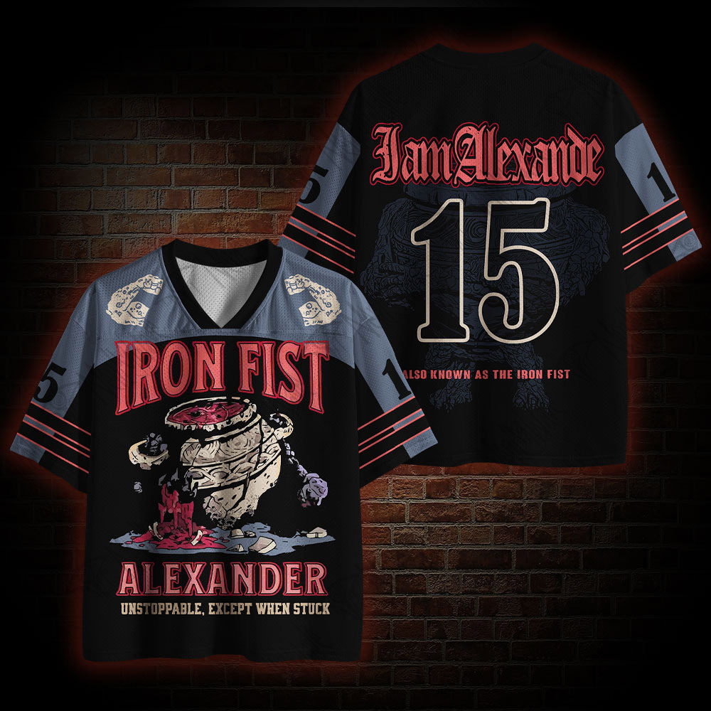 Unstoppable Except When Stuck Mesh Jersey