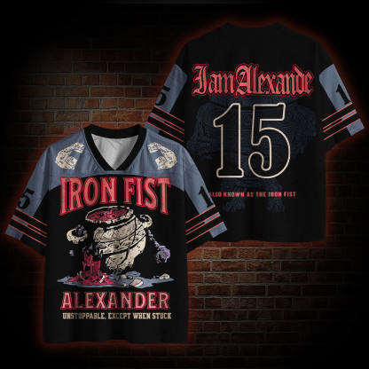 Unstoppable Except When Stuck Mesh Jersey