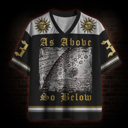 As Above So Below Mesh Jersey