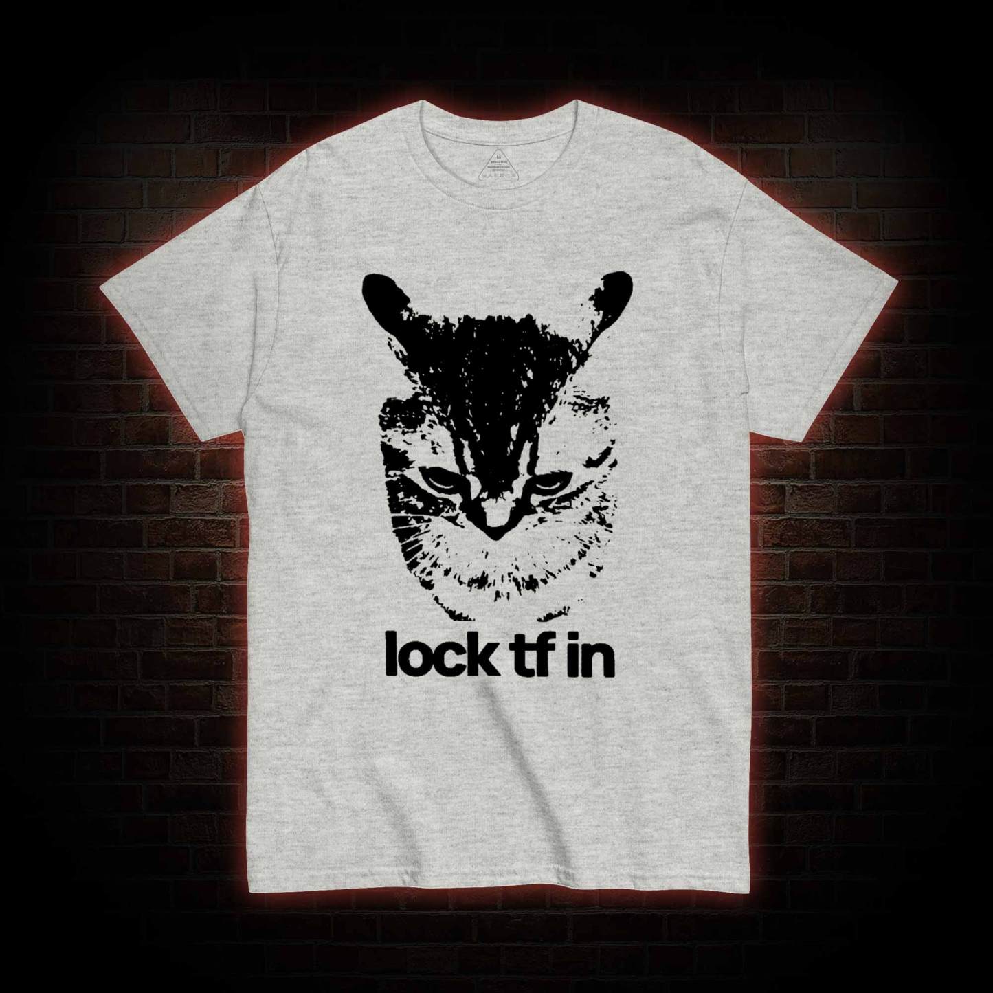 Lock TF in Cat T-shirt