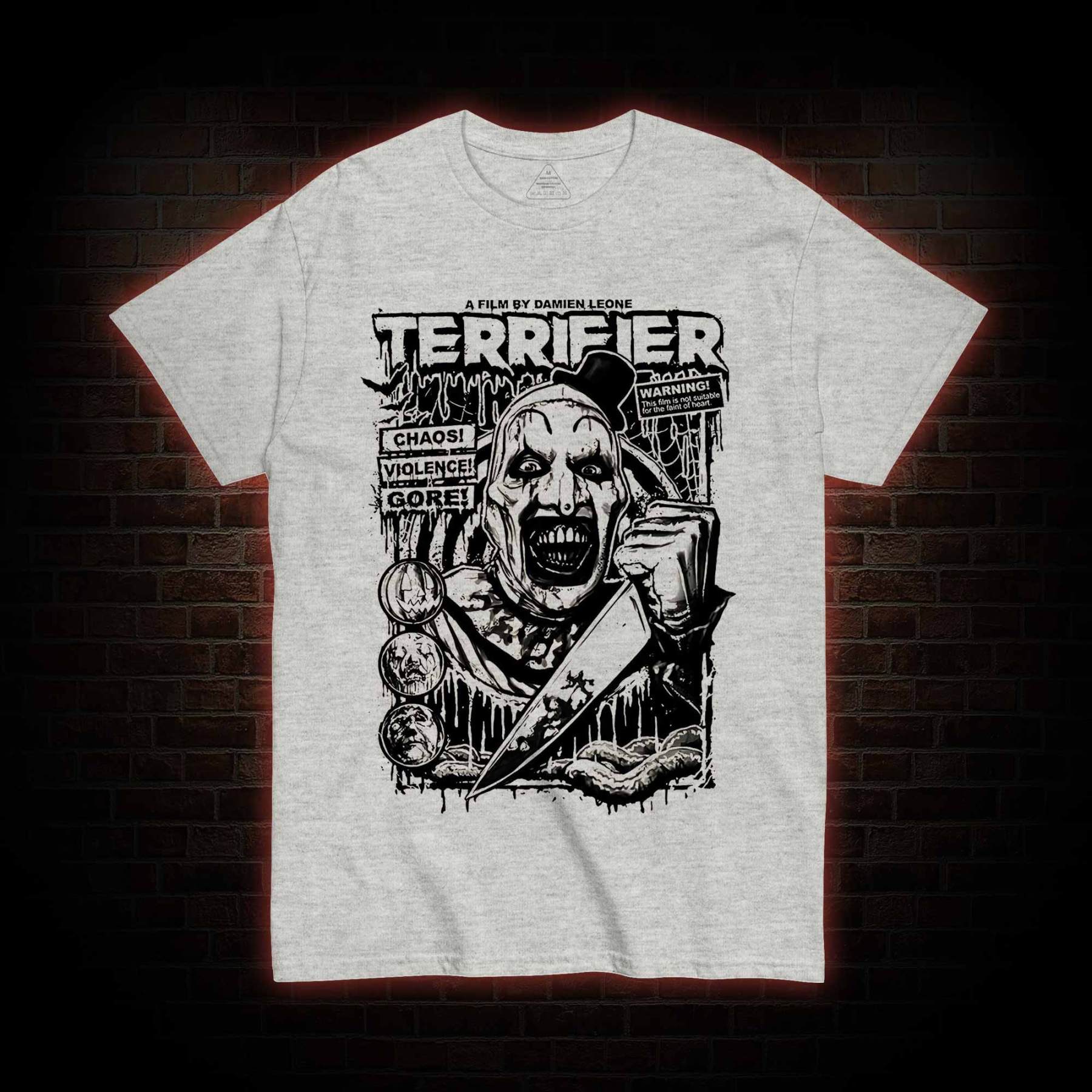 He was Creating an Evil Art form T-shirt