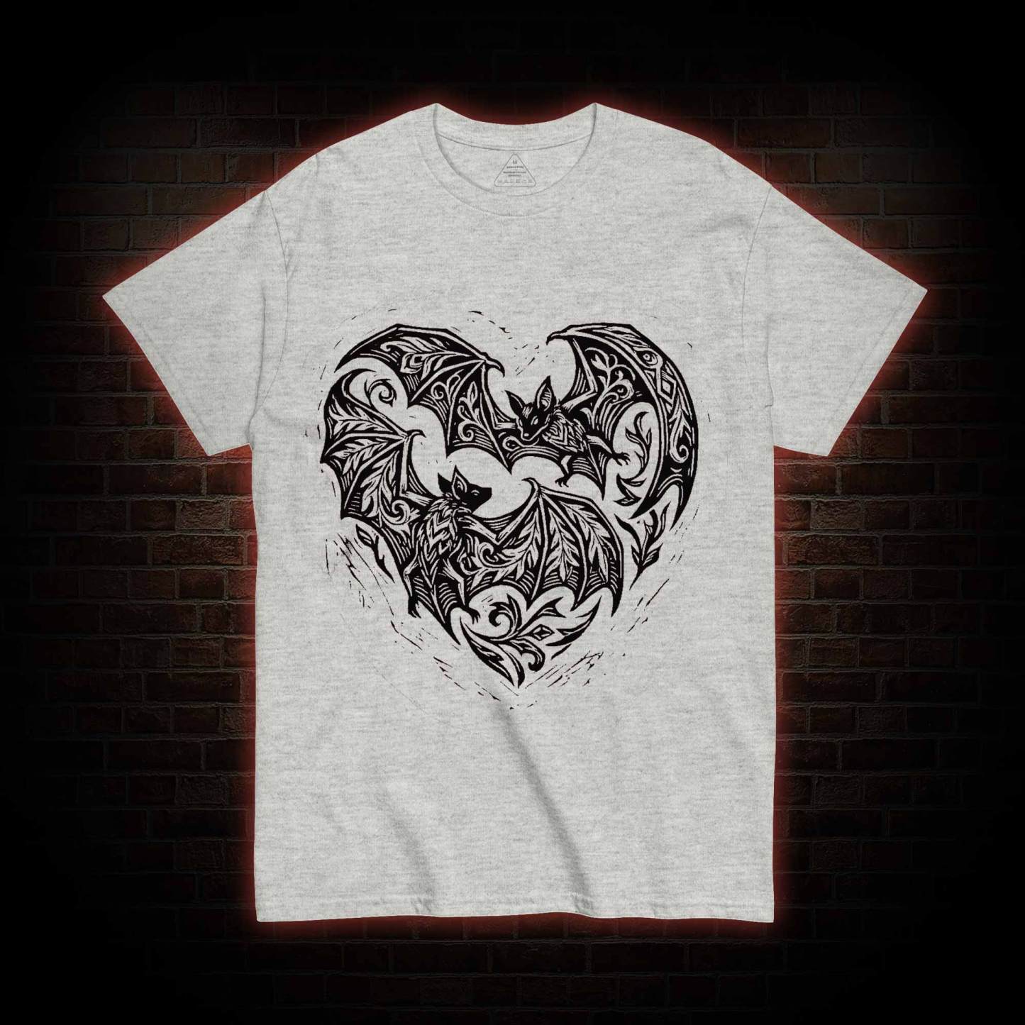 Vampire Bat Heart T-shirt