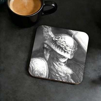 Goddess of Rot Cork Coasters