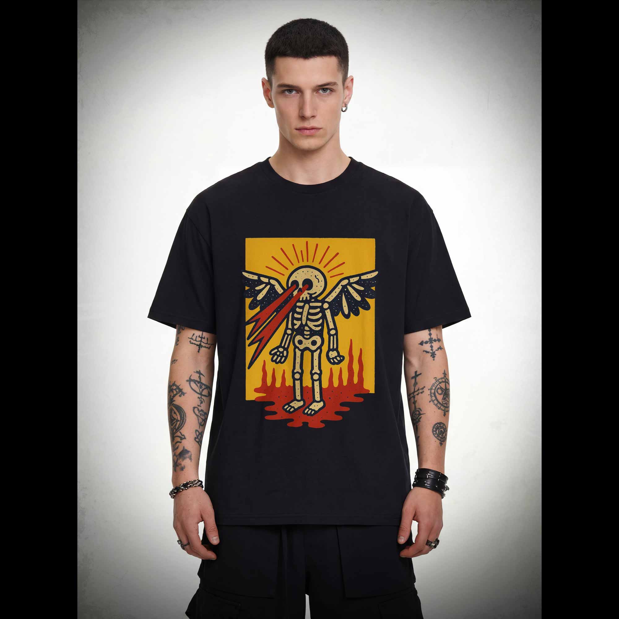 Skeletal Angel T-shirt