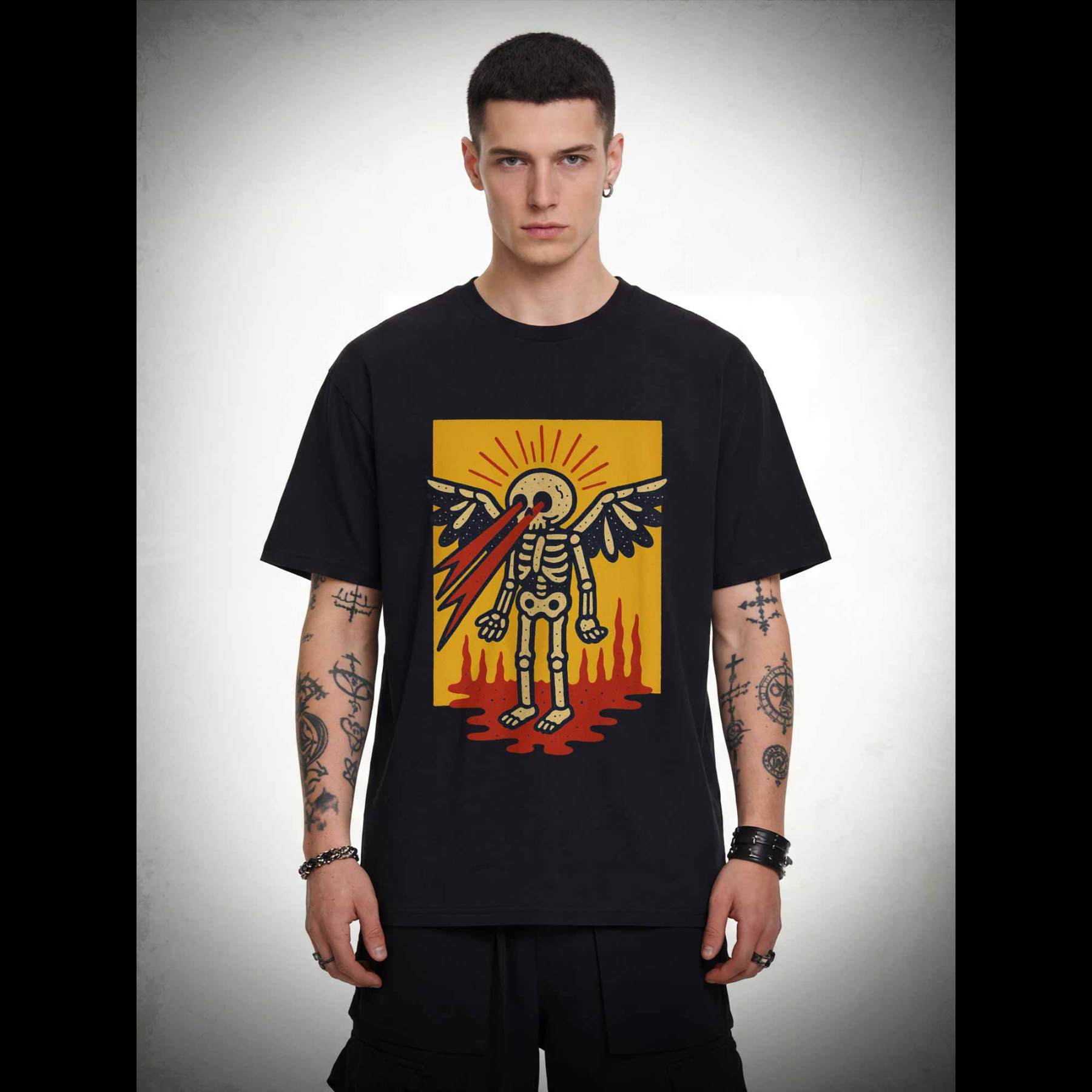 Skeletal Angel T-shirt