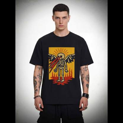 Skeletal Angel T-shirt