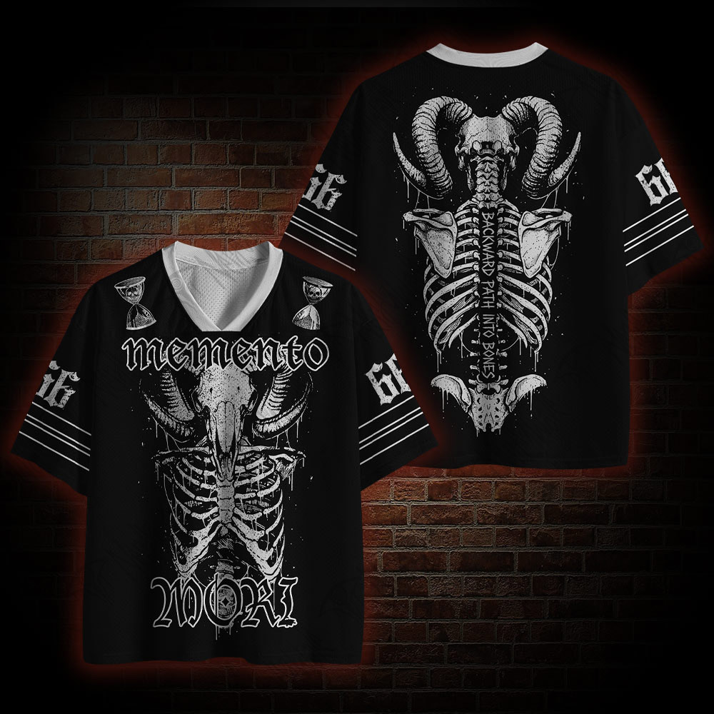 Backward Path into Bones Mesh Jersey