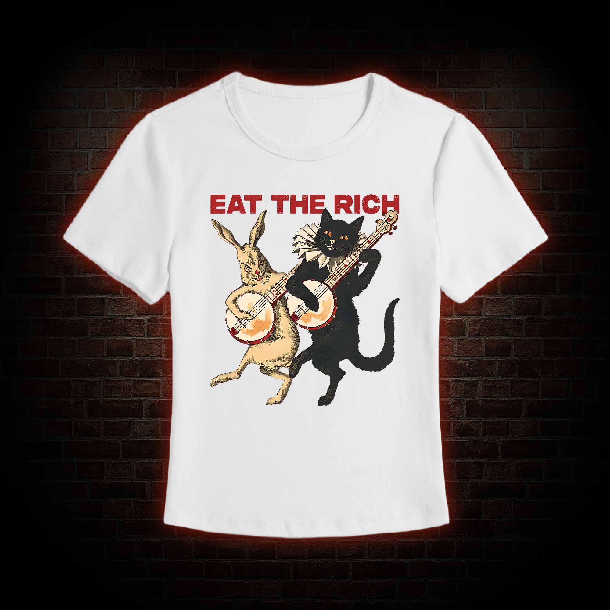 Eat The Rich Slim Fit T-Shirt