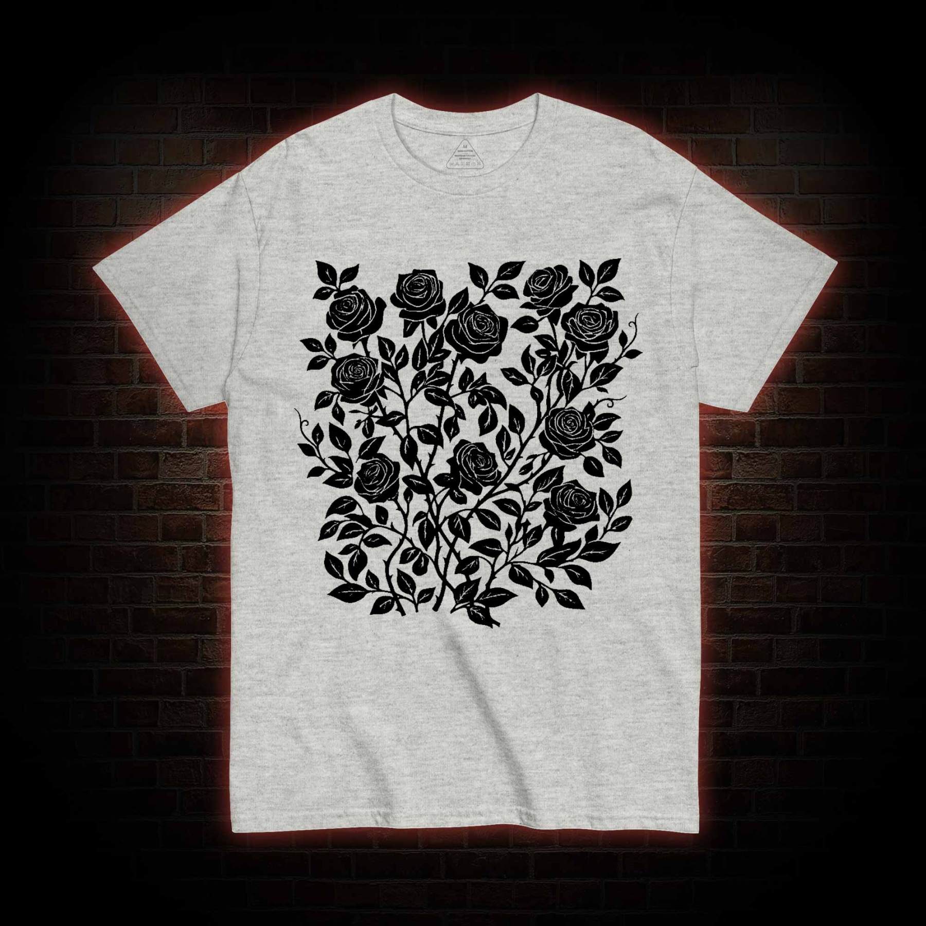 Gothic Flower T-shirt