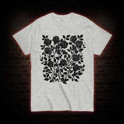 Gothic Flower T-shirt