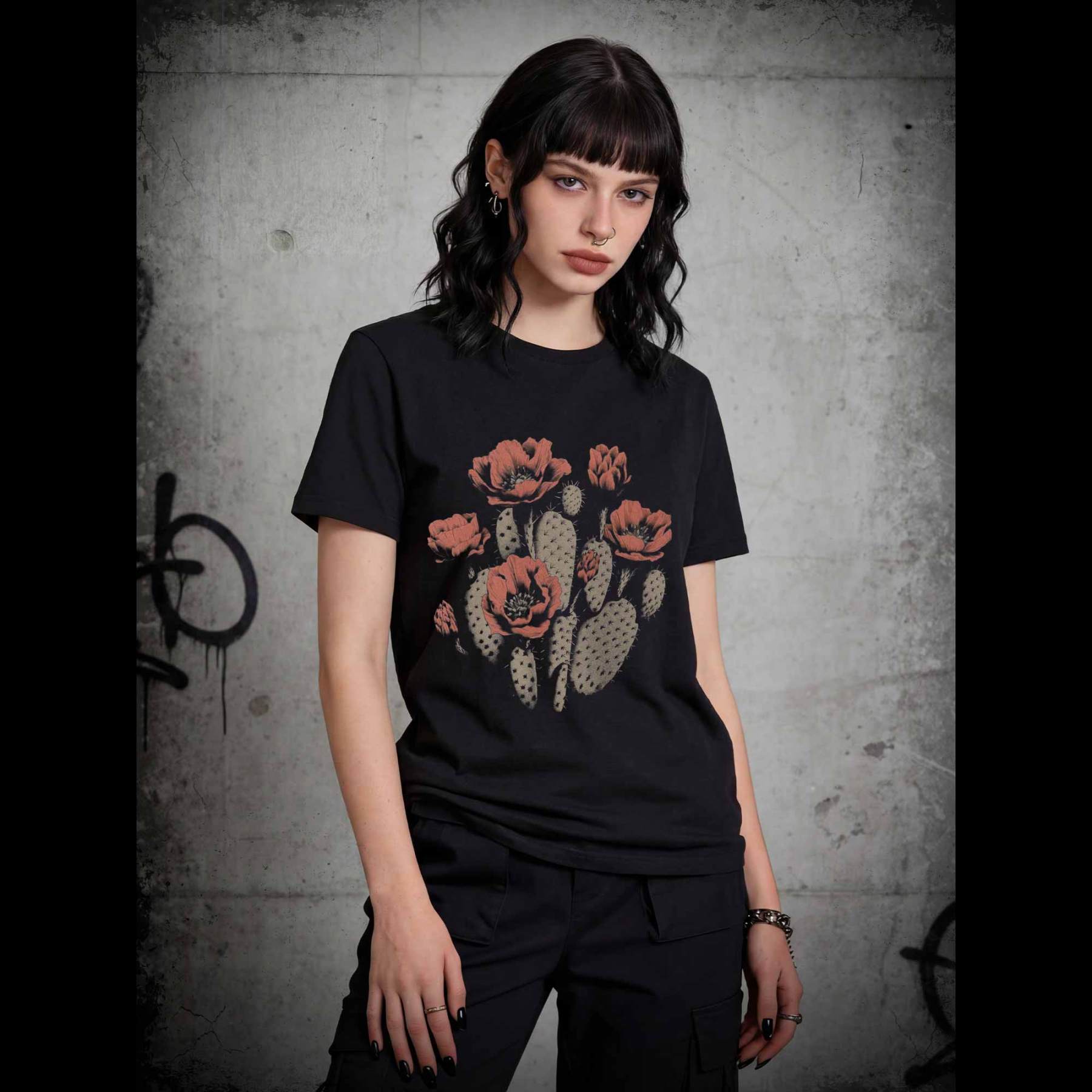 Cactus Flower T-shirt