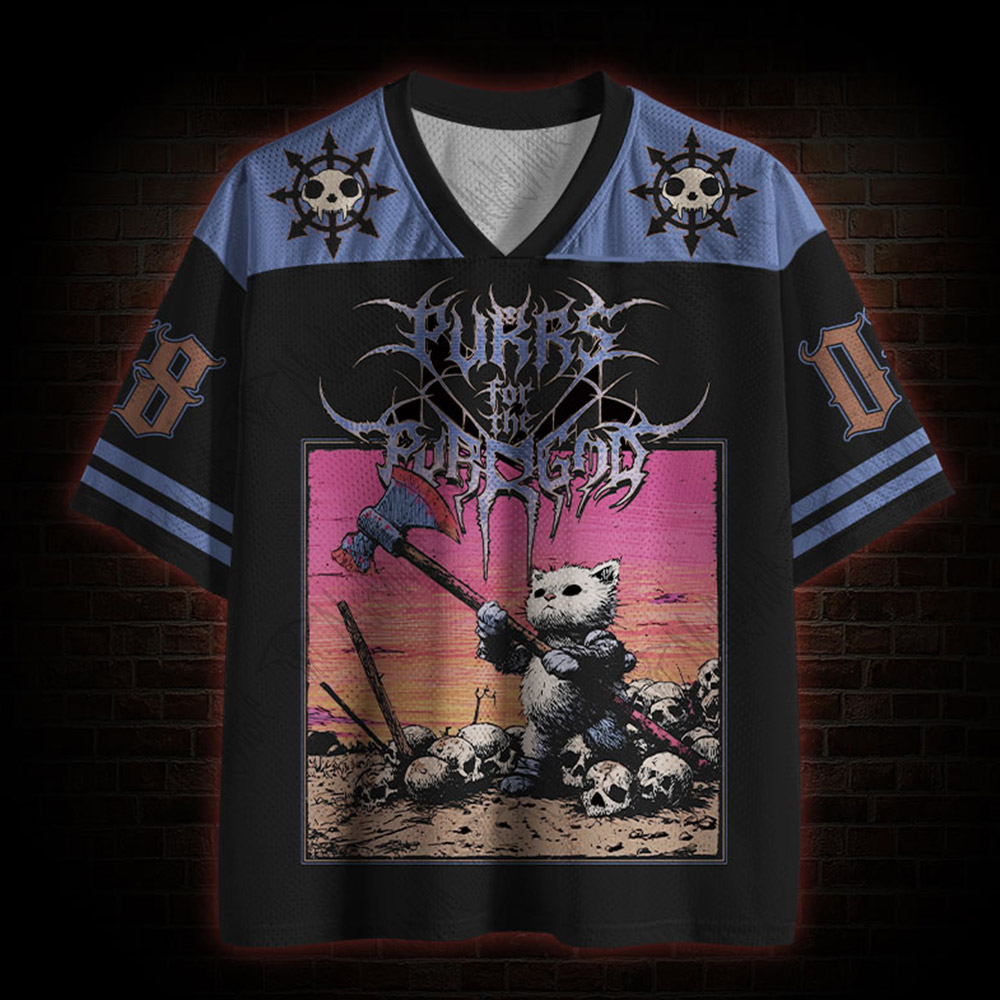 Purrs for the Plagod Mesh Jersey