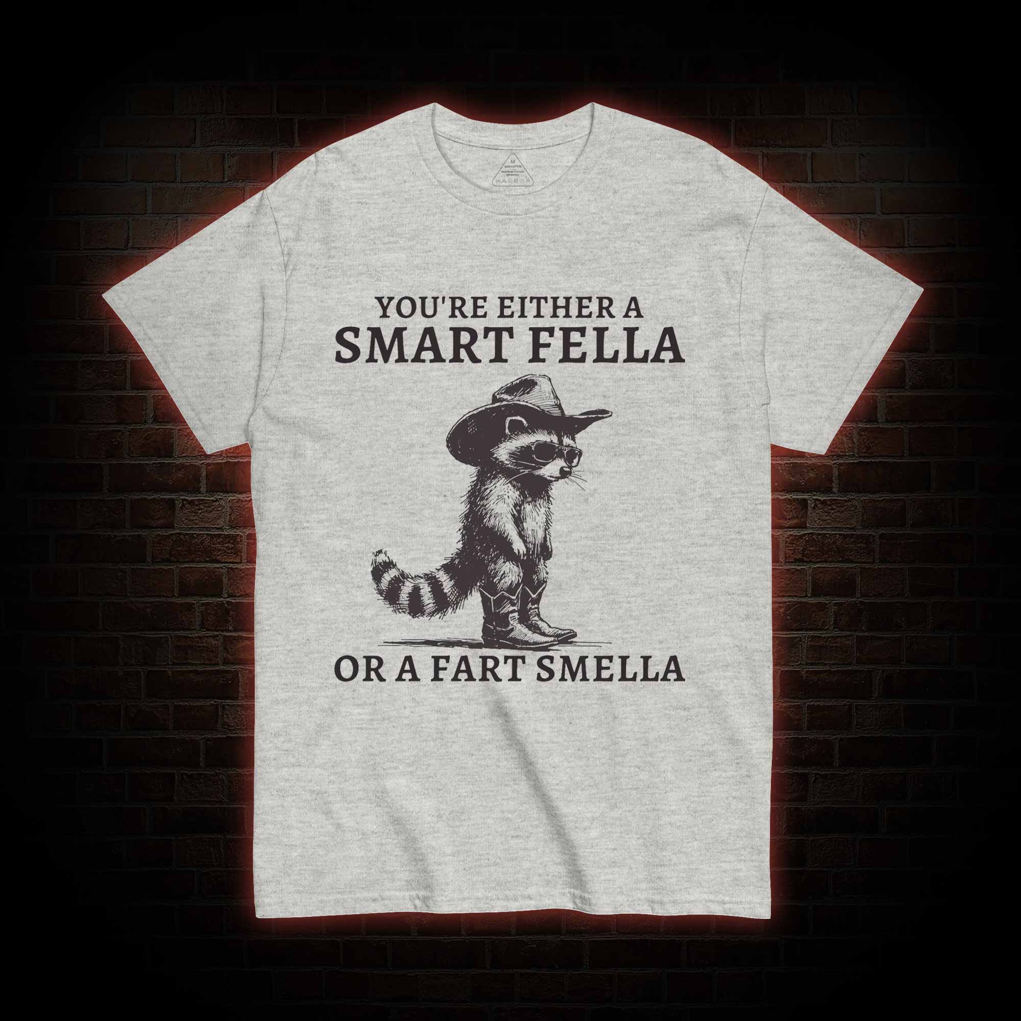 You're Either a Smart Fella or a  Fart Smella T-shirt