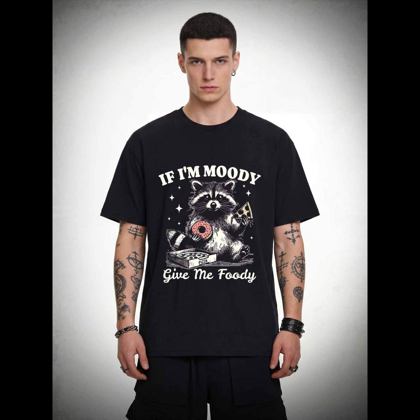 If I'm Moody Give Me Foody T-shirt
