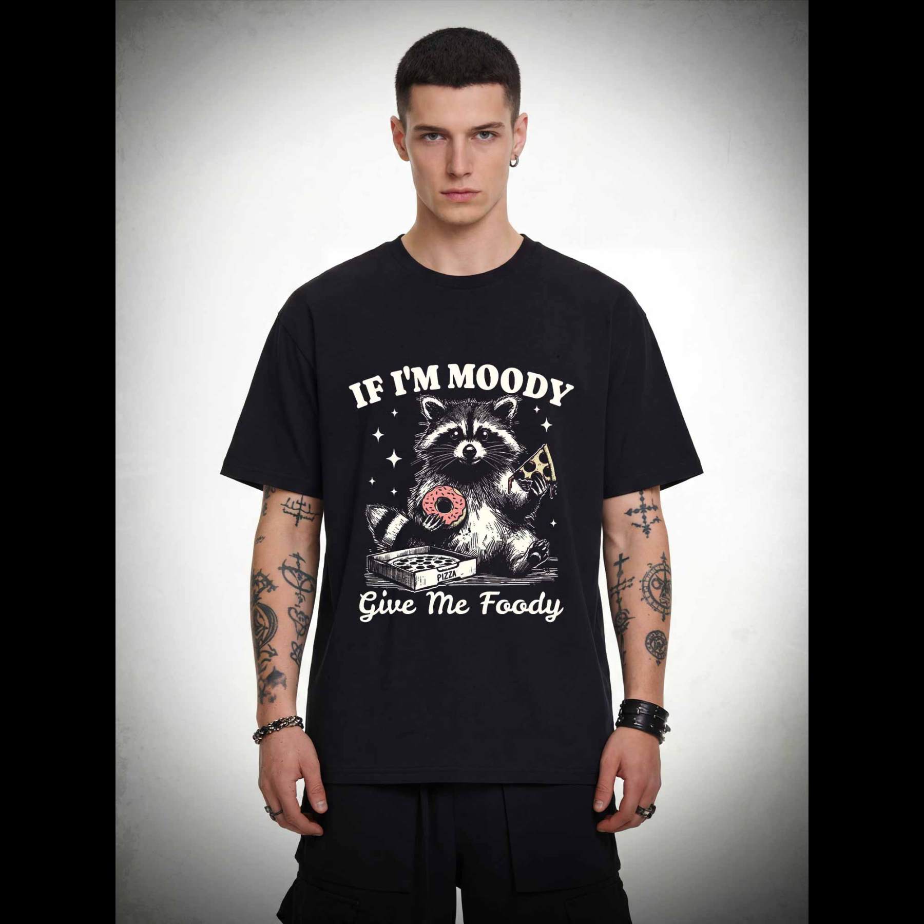 If I'm Moody Give Me Foody T-shirt