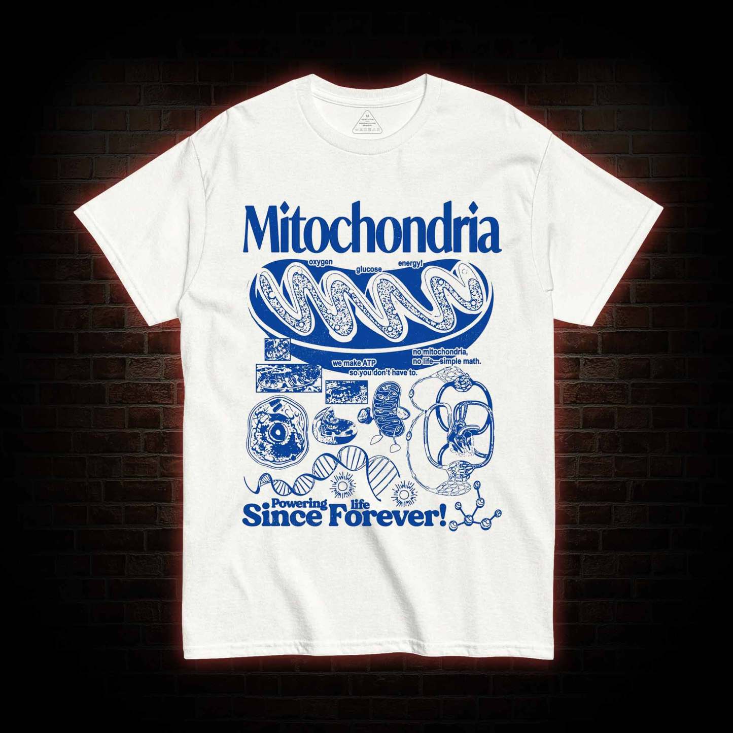 Mitochondria Vintage T-shirt